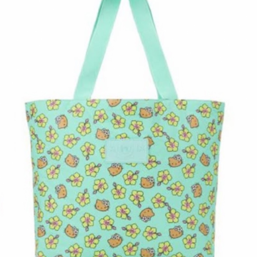 ALOHA Collection x DFS x Hello Kitty COMPLETE Tan Kitty Hibiscus Splash - Picture 2 of 16